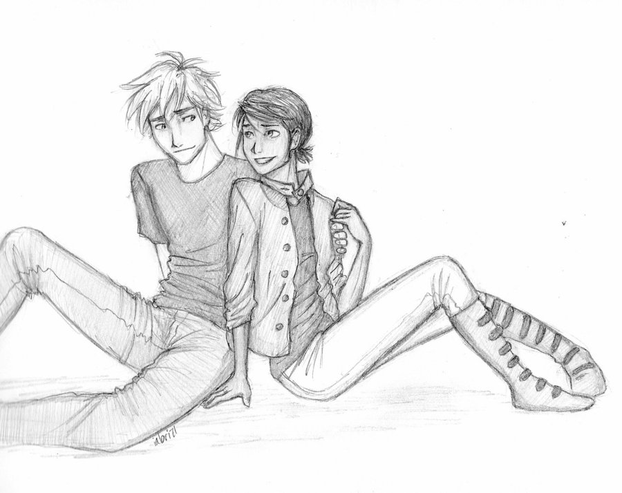 900x714 Will And Christina From Divergent By ~iabri71 On Art