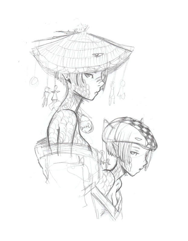 623x800 Crow Sketch 1