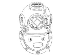 236x177 Diving Helmet Mark V By Juls