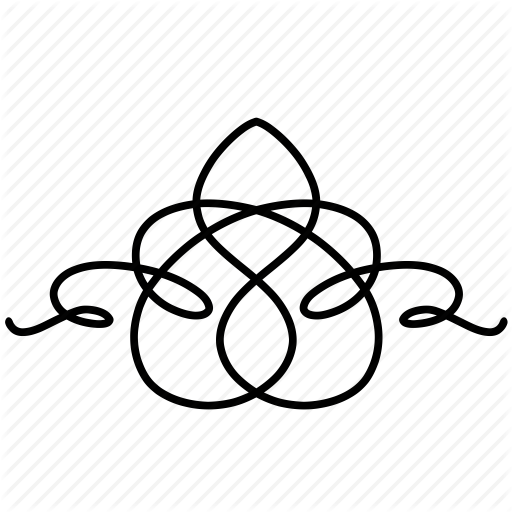 512x512 Borders, Curves, Divider, Doodle, Frame, Ornaments, Swirls Icon