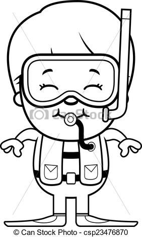 282x470 Scuba Diver Clipart Drawing
