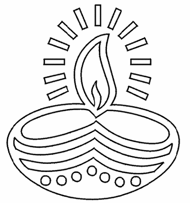 375x400 Diwali Coloring Pages Diwali Diya Coloring Pages, Free Diya