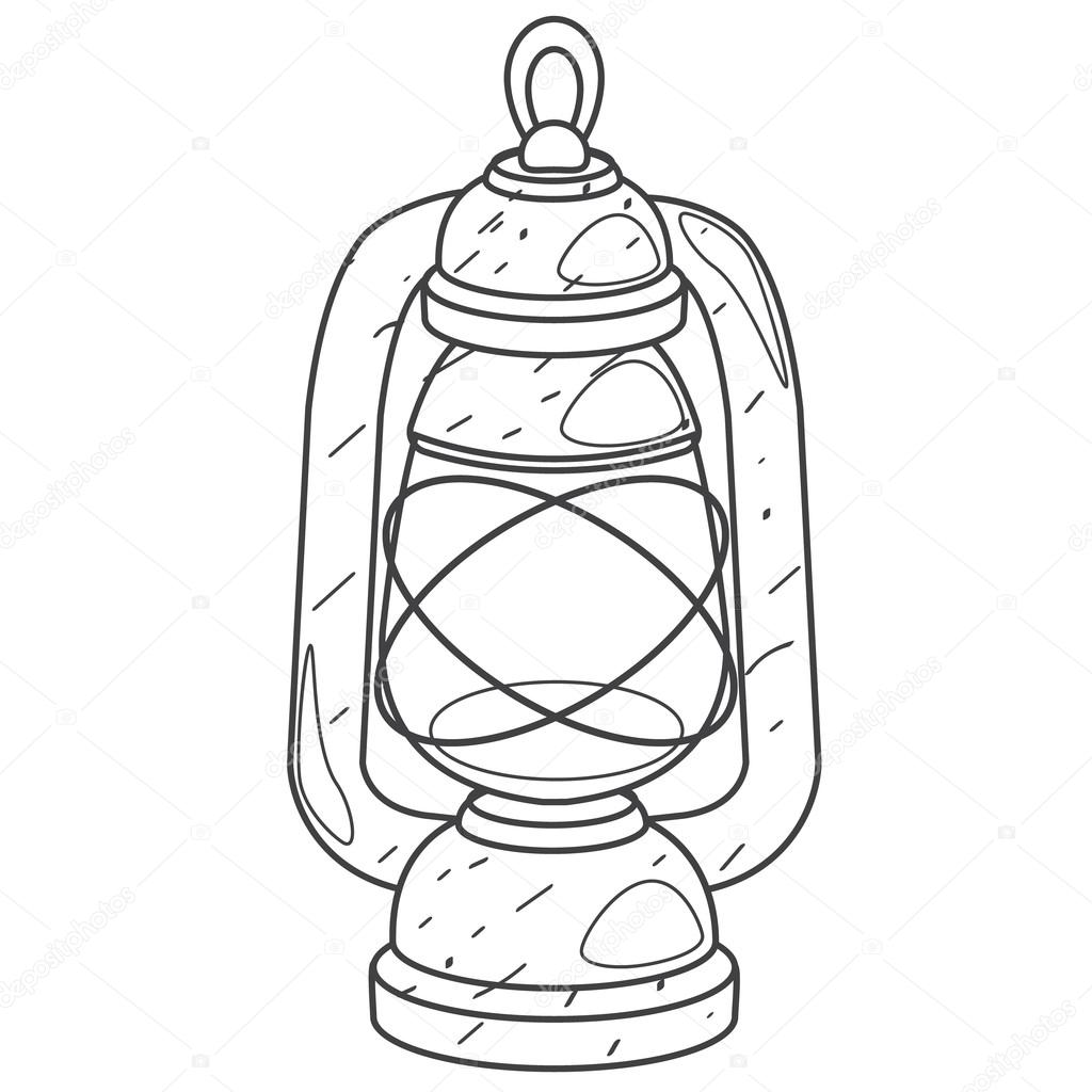 1024x1024 Lamp Outline Group