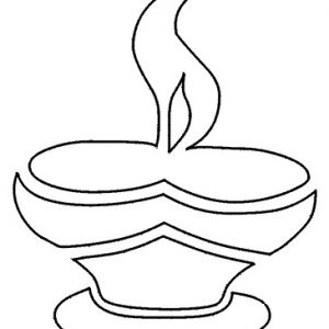 Diwali Lamp Drawing at GetDrawings | Free download