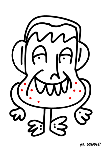 424x600 Dj Kid' Original Drawing Mrdoodleshop