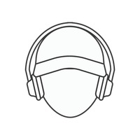 200x200 Icon Icons Linear Linears Linear Art Outline Outlines Minimalism