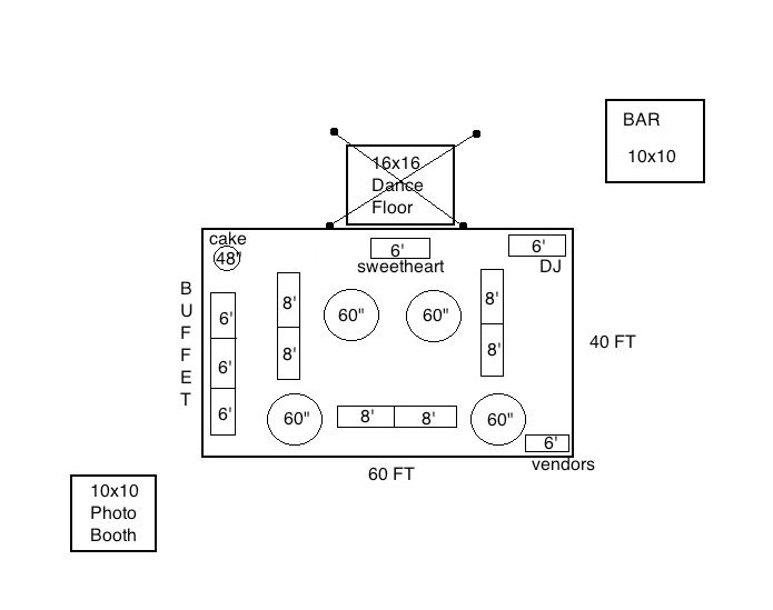 695x549 41 Best Table Layouts Images On Dance Floors, Tent