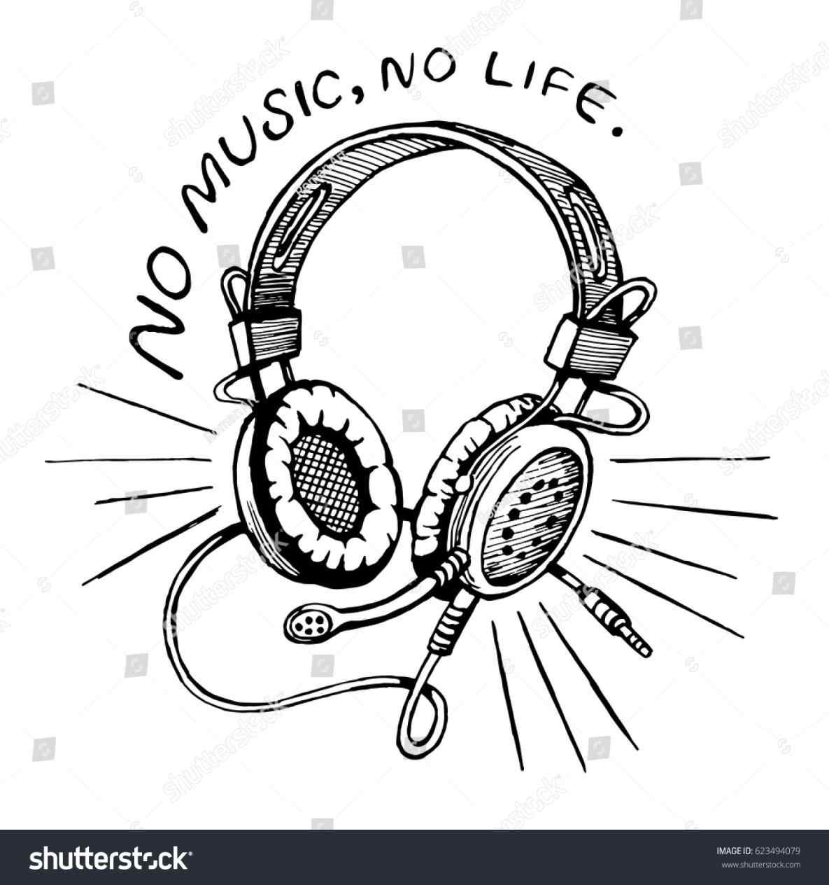 1185x1264 Drawing Microphone Listen Stock Drawn Heart Pencil And In Color