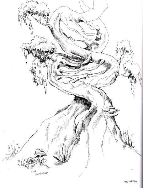 456x600 Dna Tree Drawing