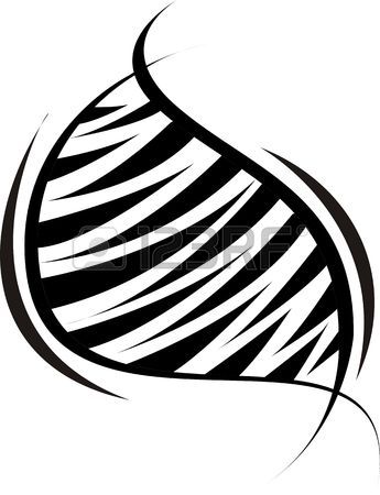 345x450 Illustration Of Dna Model Stock Photo, Picture And Royalty Free