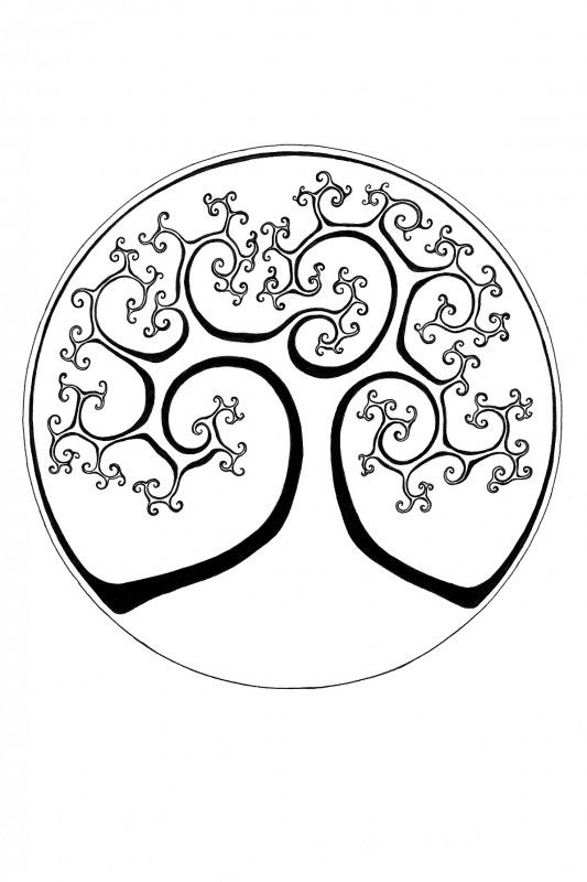 533x800 Drawn Fractal Dna