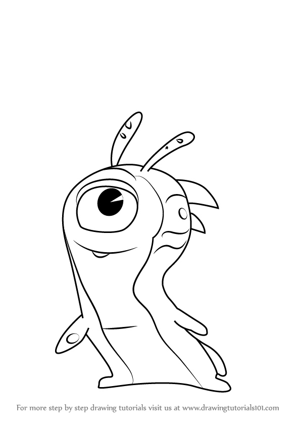 596x843 Learn How To Draw Doc From Slugterra (Slugterra) Step By Step