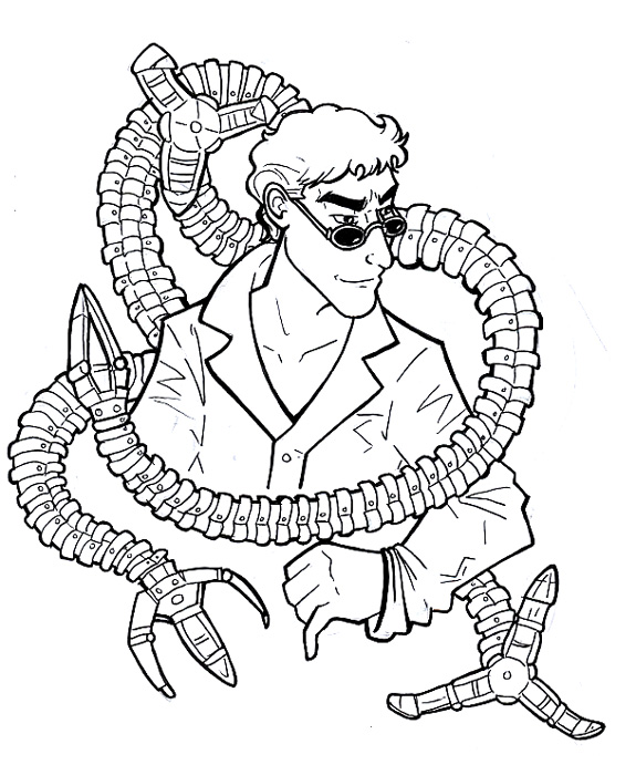 575x691 Doctor Octopus By Aureath