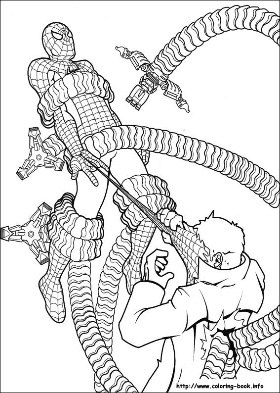 567x794 Spiderman Coloring Pages On Coloring