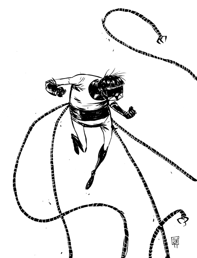 644x842 Daily Warm Up Doctor Octopus By Skottieyoung