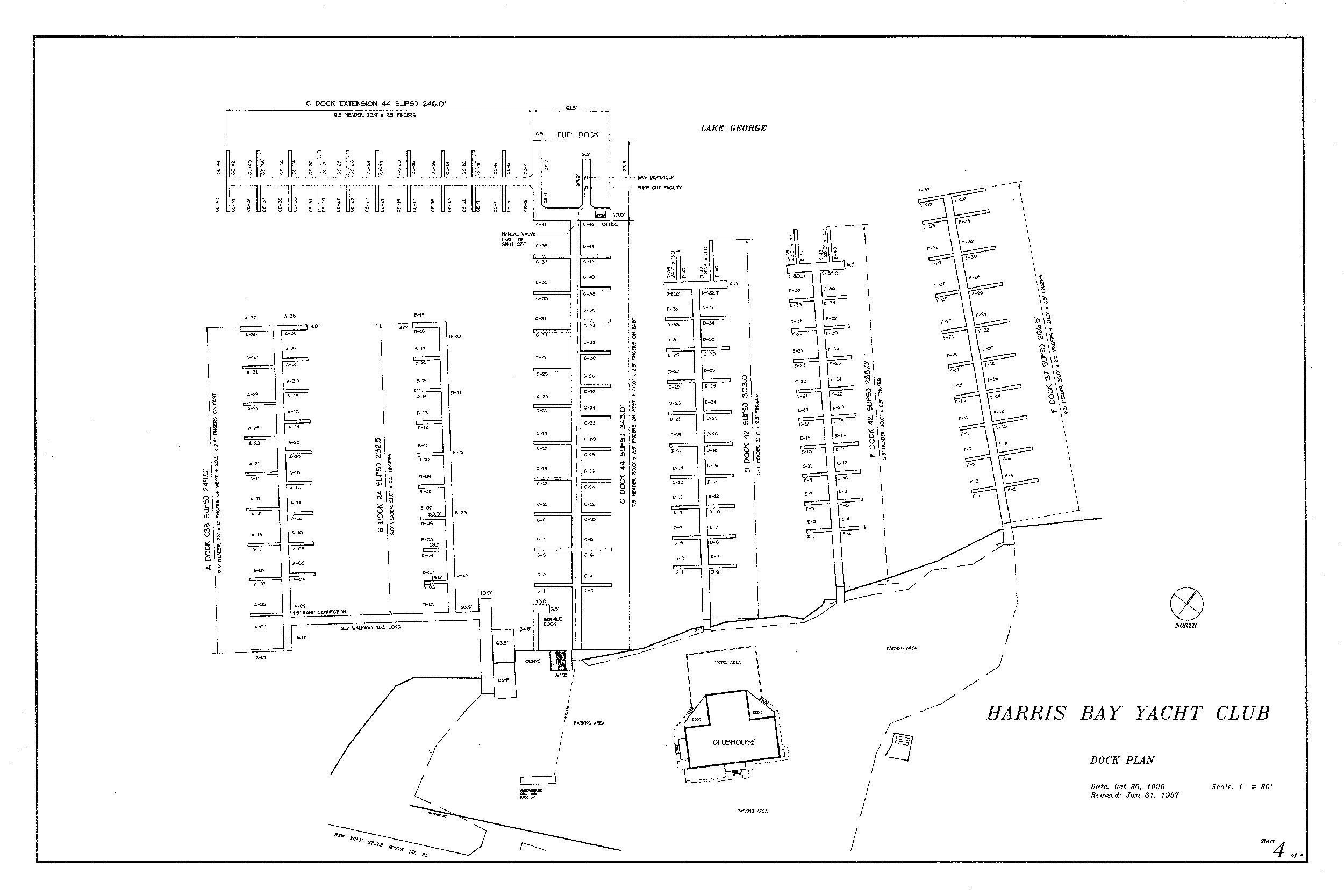 2500x1667 Dock Map Harris Bay Yacht Club