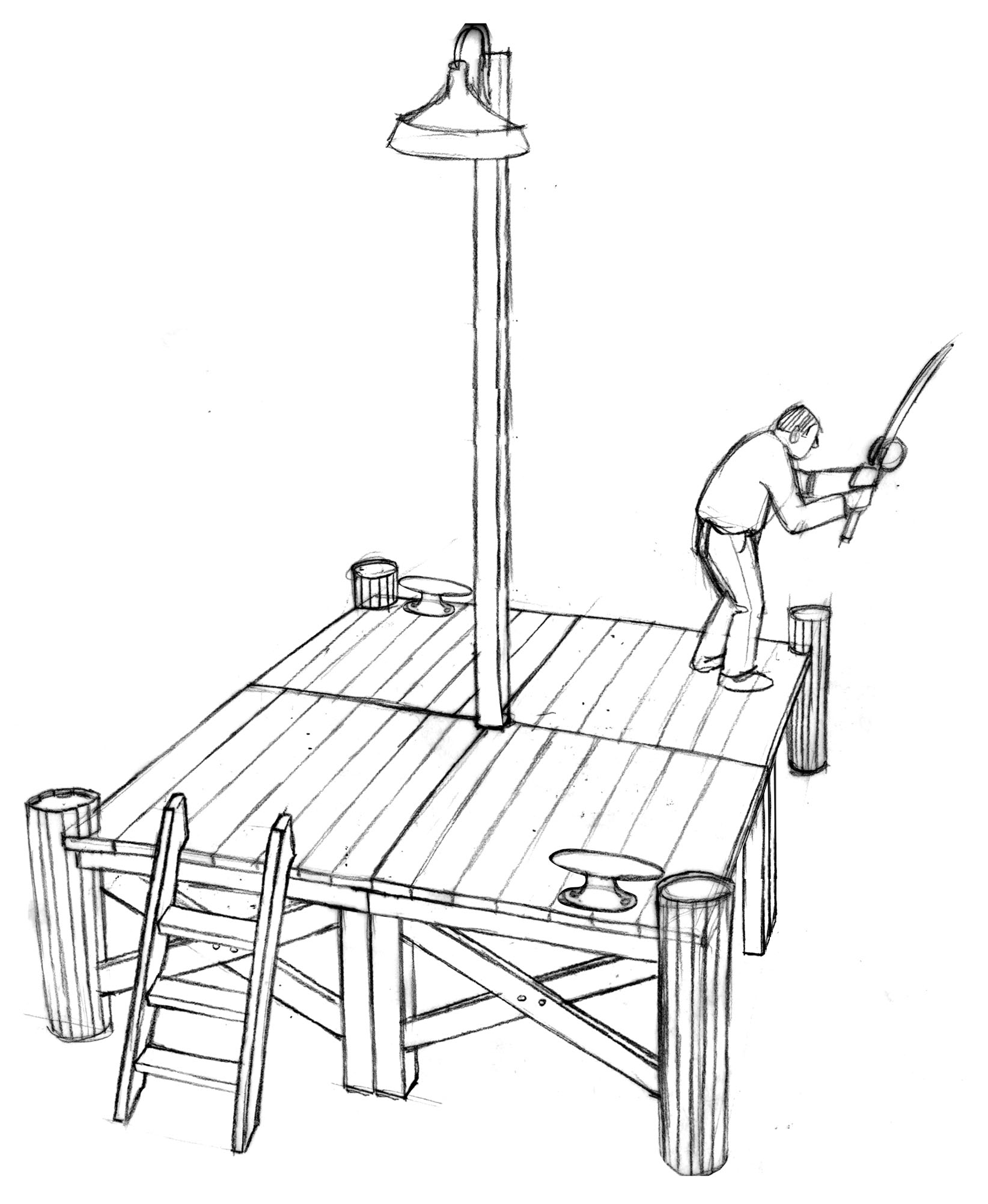 1644x2004 Moby Dock We'Ll All Be Fishers Of Men.