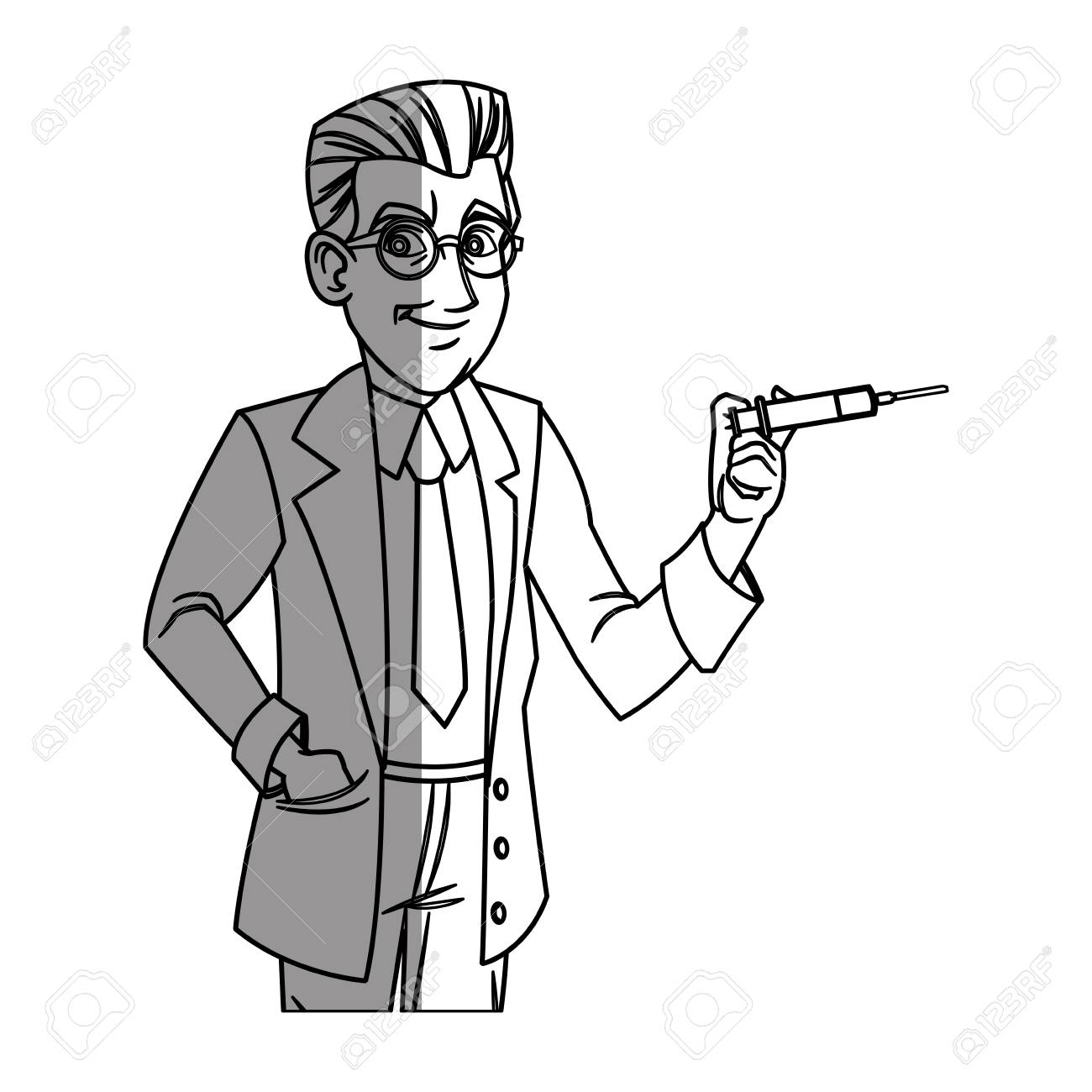 1300x1300 Doctor Cartoon Icon. Medical Health Care Hospital And Emergency