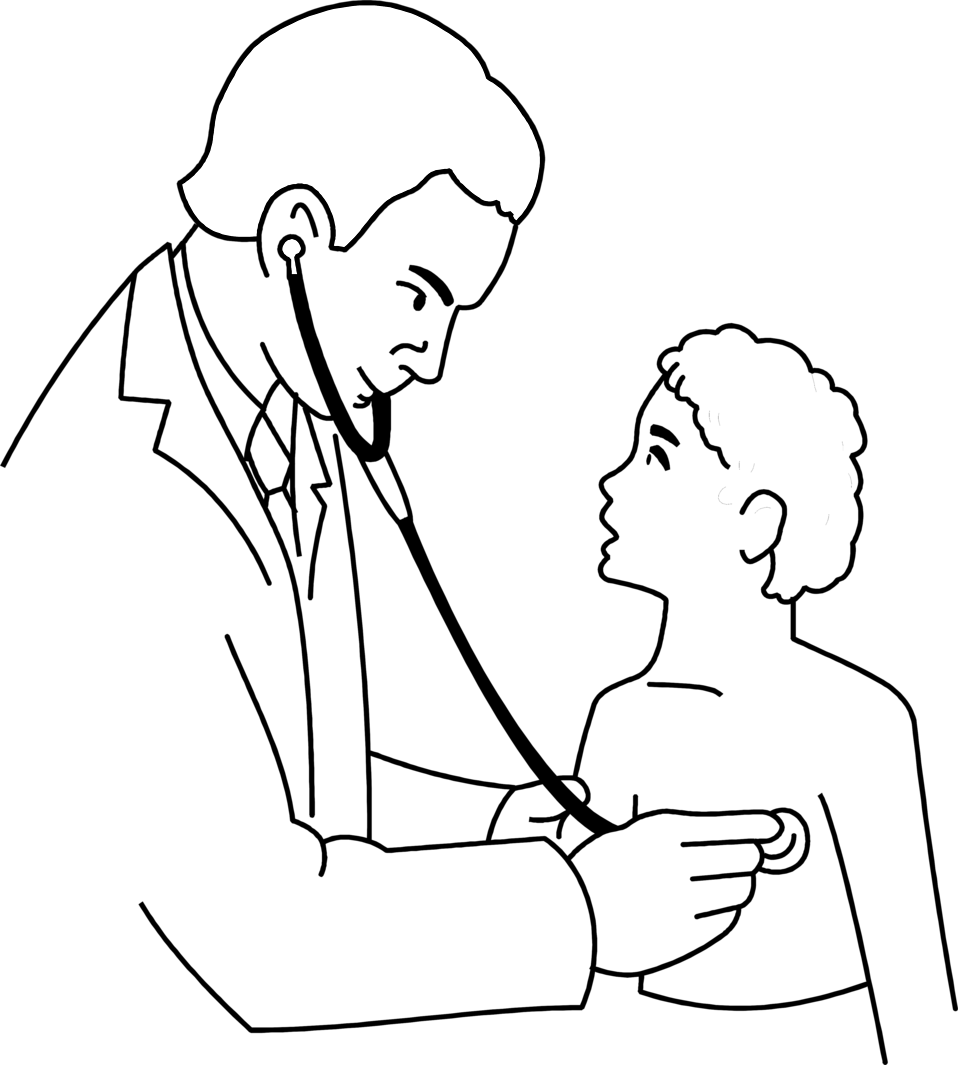 958x1065 Drawing Clipart Doctor