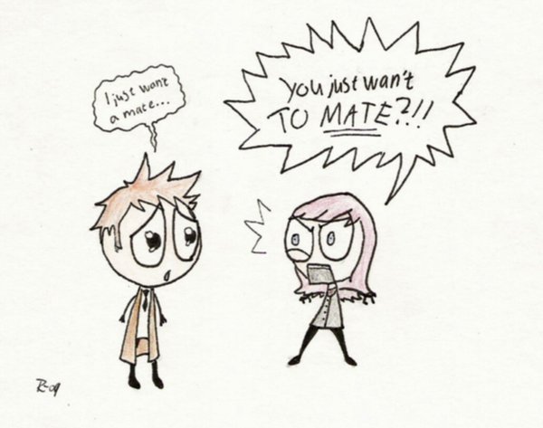 600x473 The Doctor And Donna By Thehappyhippo