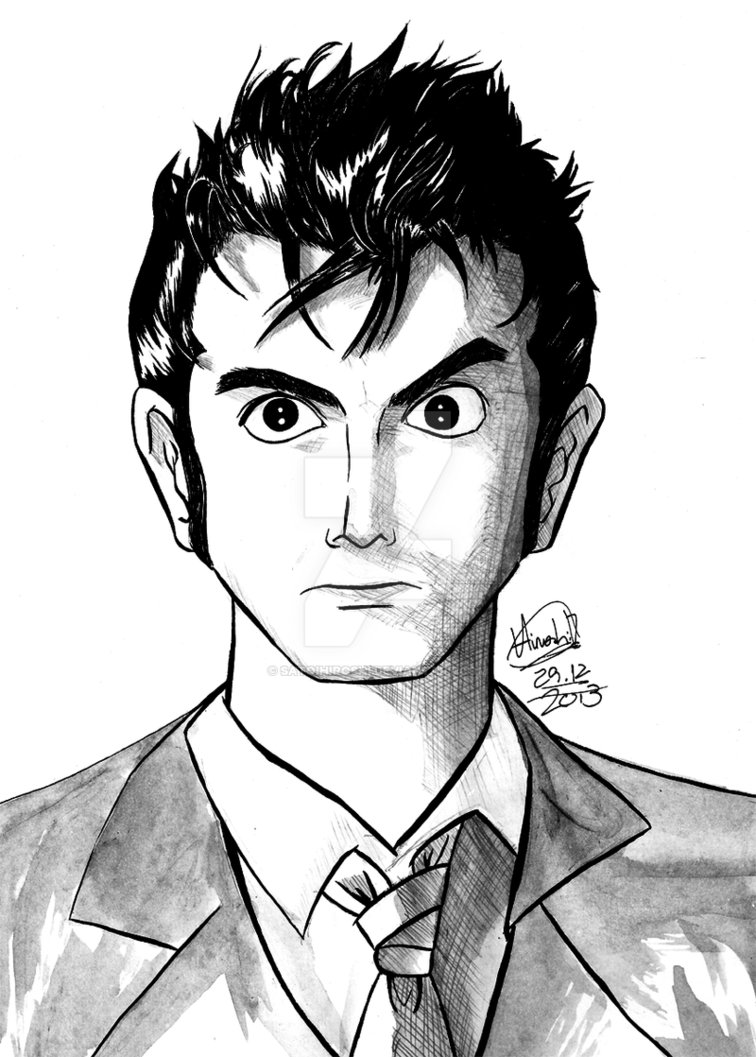 756x1057 The 10th Doctor By Satoihiroshi