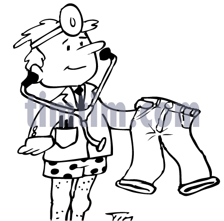 462x456 Free Drawing Of Doctors Jeans Bw From The Category Diet Amp Health
