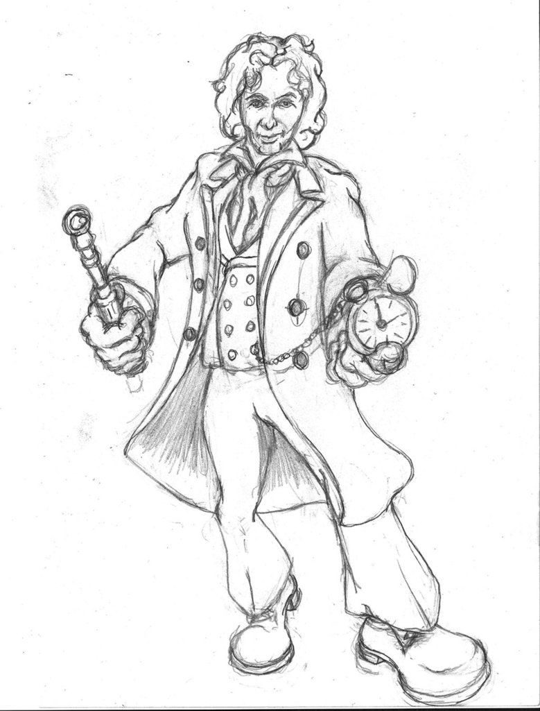 779x1025 Doctor Who Sketch