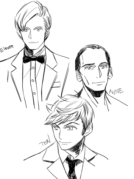 450x600 Doctor Who Doctors By Winter Forest