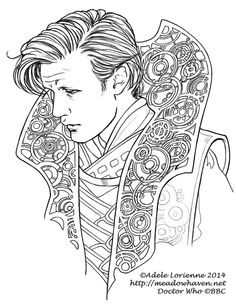 236x307 Dw Free Deviant Artist Promus Kaa Lineart Doctor Who