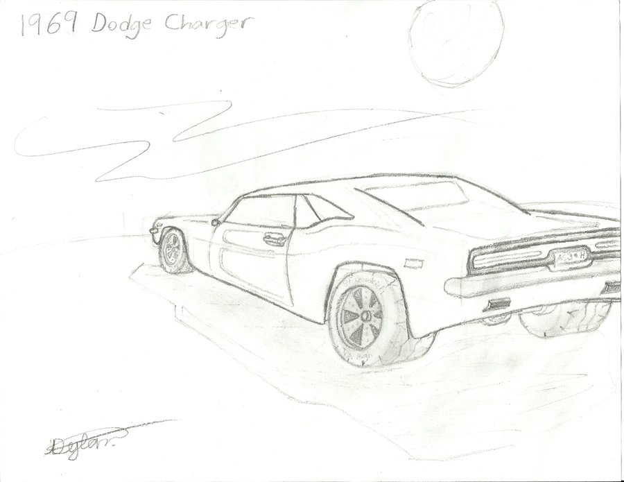 900x695 1969 Dodge Charger By Barracudacar