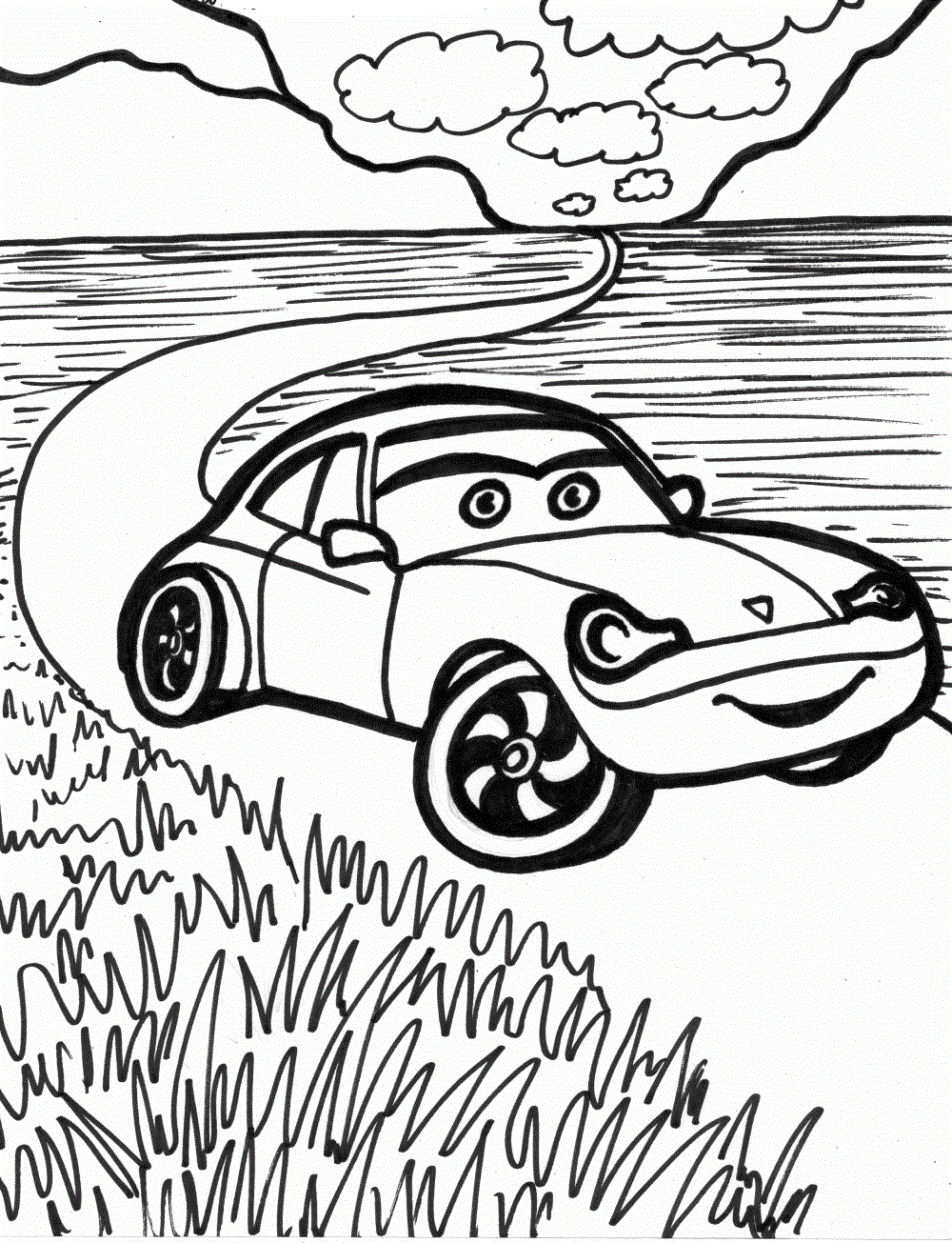 1000x1305 Disney Lightning Mcqueen Bugatti Dodge Form Mustang Ferrari