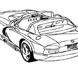 268x268 Dodge Viper Cars Coloring Pages Car Coloring Pages