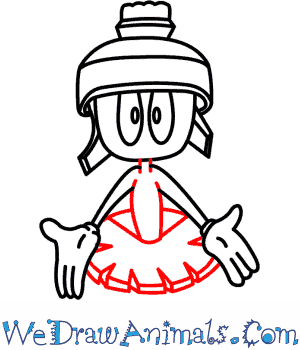 300x350 How To Draw Duck Dodgers