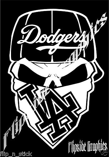 347x500 La Dodgers Custom Decal Ilt3l.a Dodgers