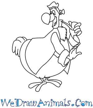 300x350 How To Draw Dodo From Disney