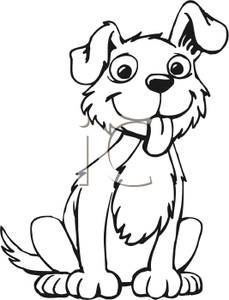 229x300 Dogs Black And White Clipart