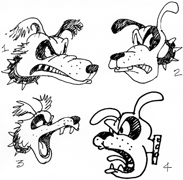 600x590 Drawings Of Mad Dogs 1