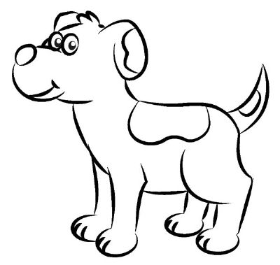 400x379 Photos Basic Dog Drawing,