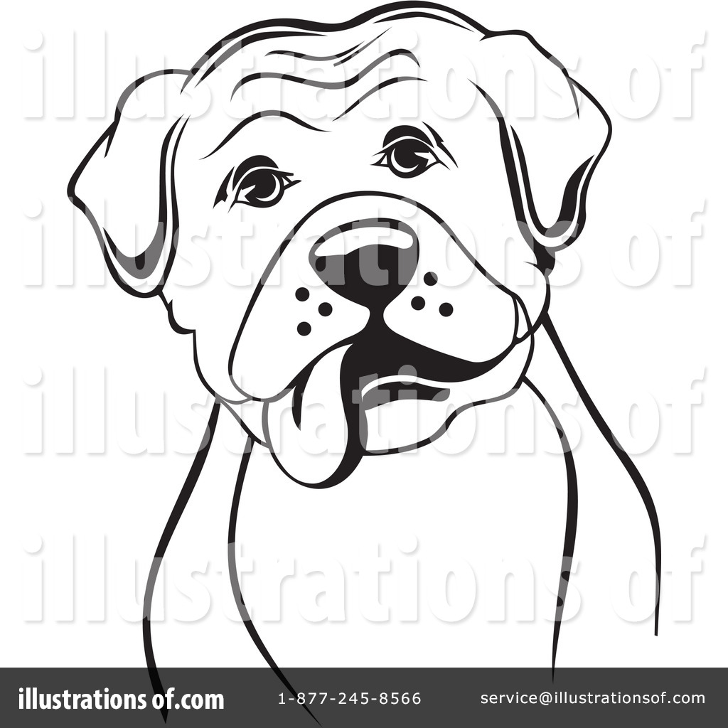 1024x1024 Boxer Dog Clipart
