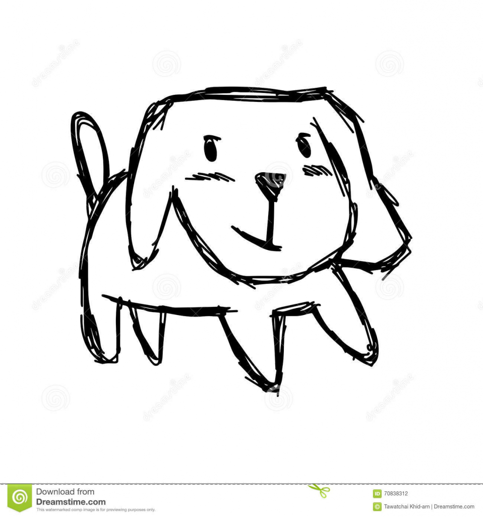 958x1024 Cute Dog Drawings