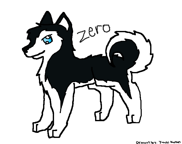 714x568 Husky Dog Drawing By Yuukikuran4