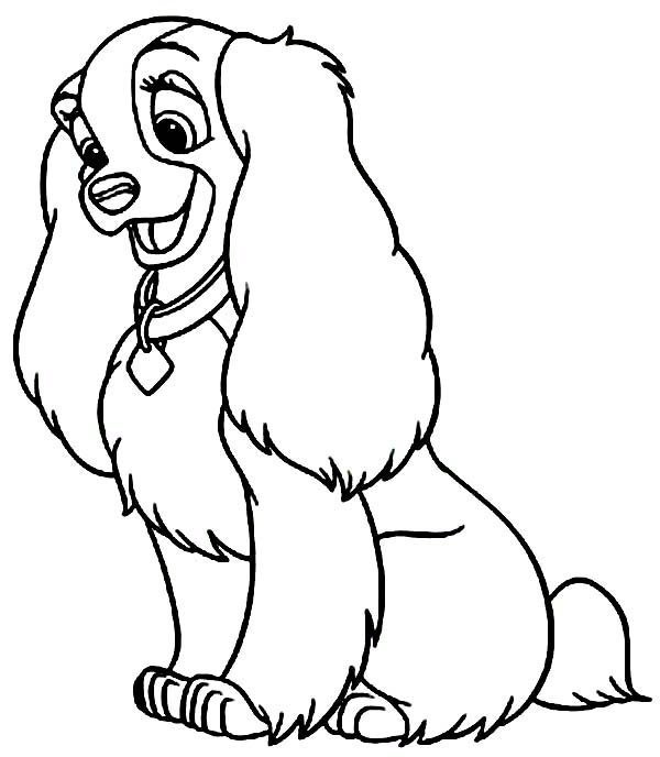 600x688 Give Your Child Dog Coloring Pages And Make Him Happy