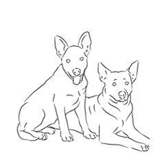 236x236 Online Coloring Pages Of Your Favorite Dog Breed. My Granddaughter