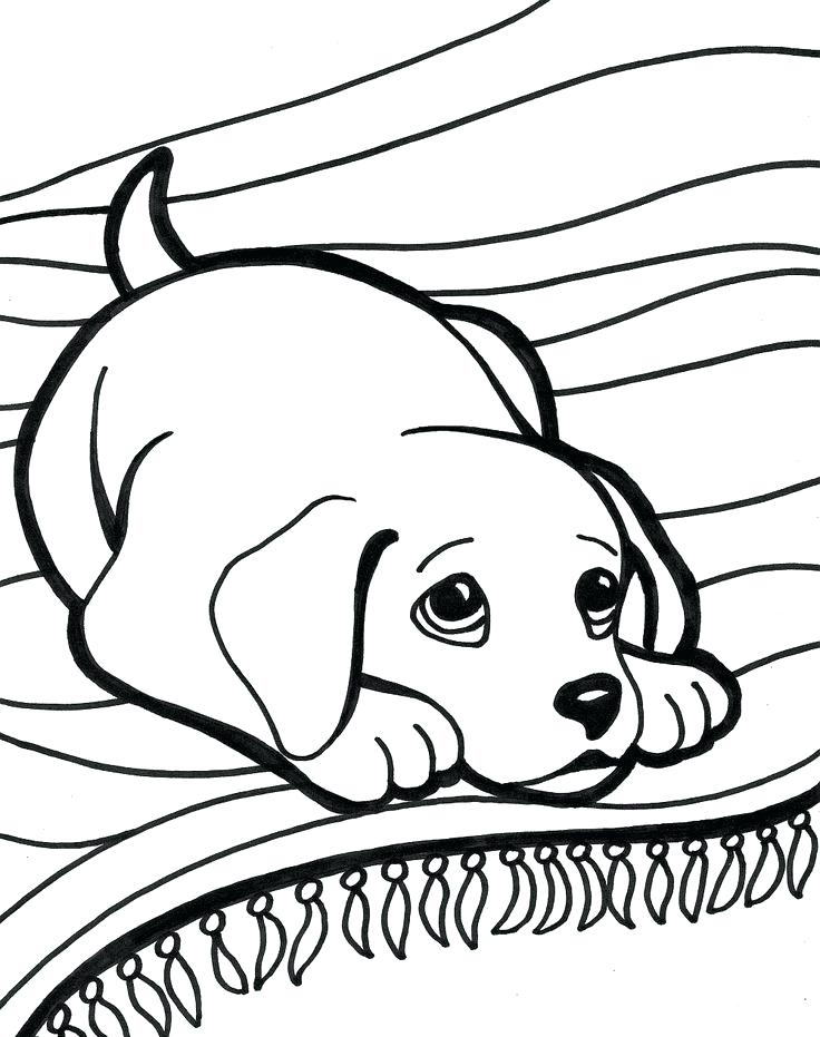 736x931 Dog Coloring Book Pages Joandco.co