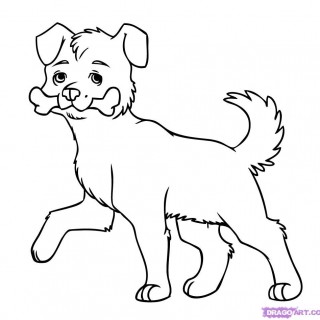 320x320 Tag For Easy Dog Drawings Easy Dog Sketches Images Pictures