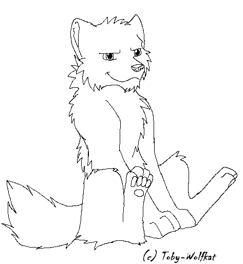 473x514 Dog Template By Toby Wolfkat