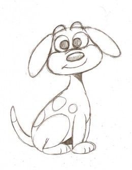260x334 Cartoon Dog Drawings Cartoon, Drawings