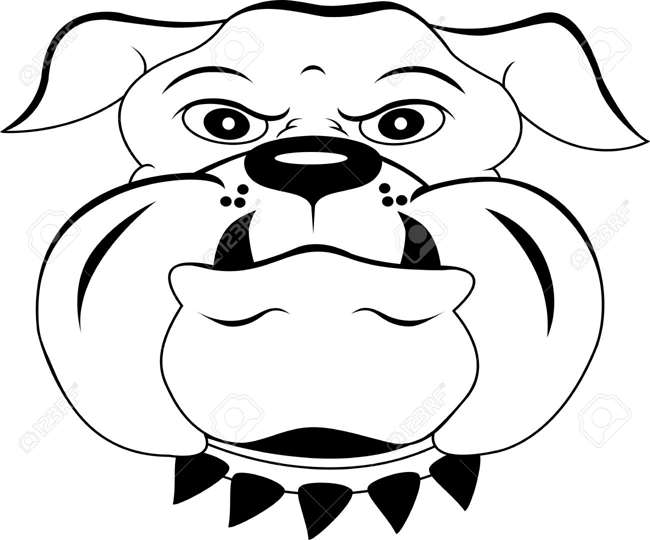 1300x1080 Head Dog Cartoon Royalty Free Cliparts, Vectors, And Stock