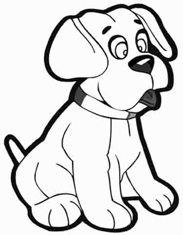 375x482 Magical Dog Coloring Pages Of Poochies, Bowwows, Flea Bags, Mutt