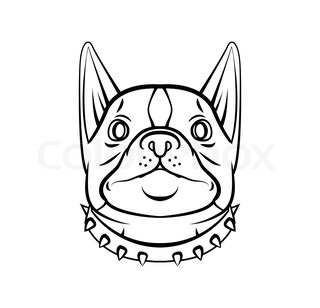 320x308 Vector Cartoon Illustration Of A Cute Pug Puppy Dog With Really